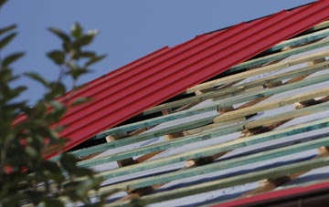 Quaking Houses corrugated roofing costs