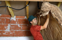 Quaking Houses tapered roof insulation